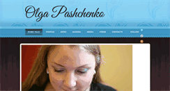 Desktop Screenshot of olgapashchenko.com